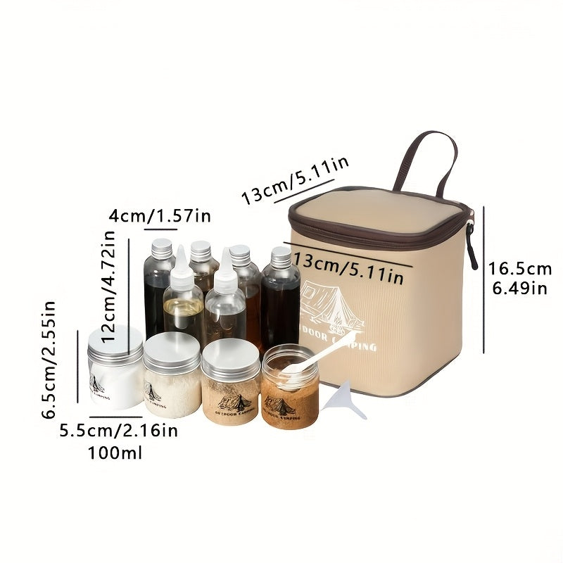 Camping Spice Containers for Outdoor Travel (Set - 10)