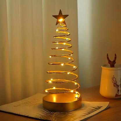 Radiant Christmas: Crystal Tree Nightlight