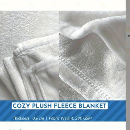 Horse Pattern Wearable Blanket Flannel Hooded Throw