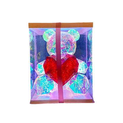 LED Bear Figurine USB & Battery Powered