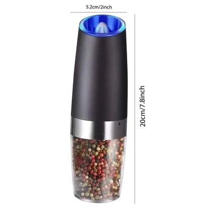 Spice up your life with the Gravity Electric Pepper and Salt Grinder Set