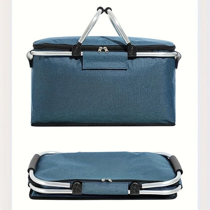 Insulated Picnic Basket Cooler Box