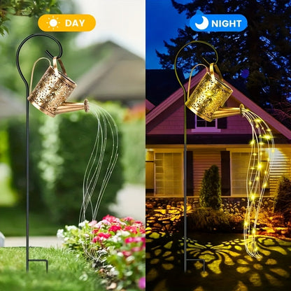 2-Function Solar Kettle Lamp Garden Light