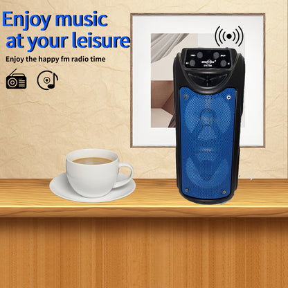 Portable Outdoor Wireless Speaker with LED Lights