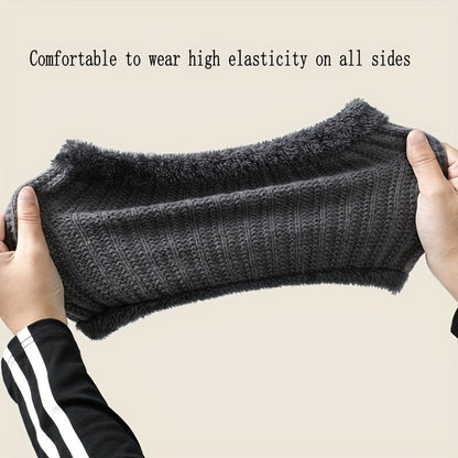 Winter Warm Knit Set for Men (4-Piece)