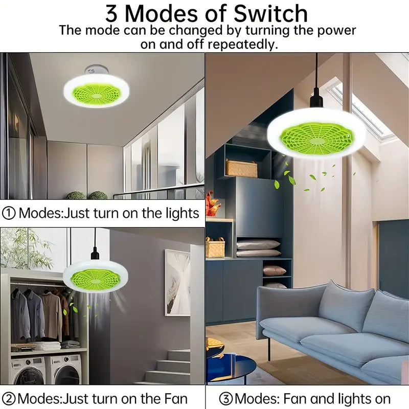 Remote-Controlled Ceiling Fan