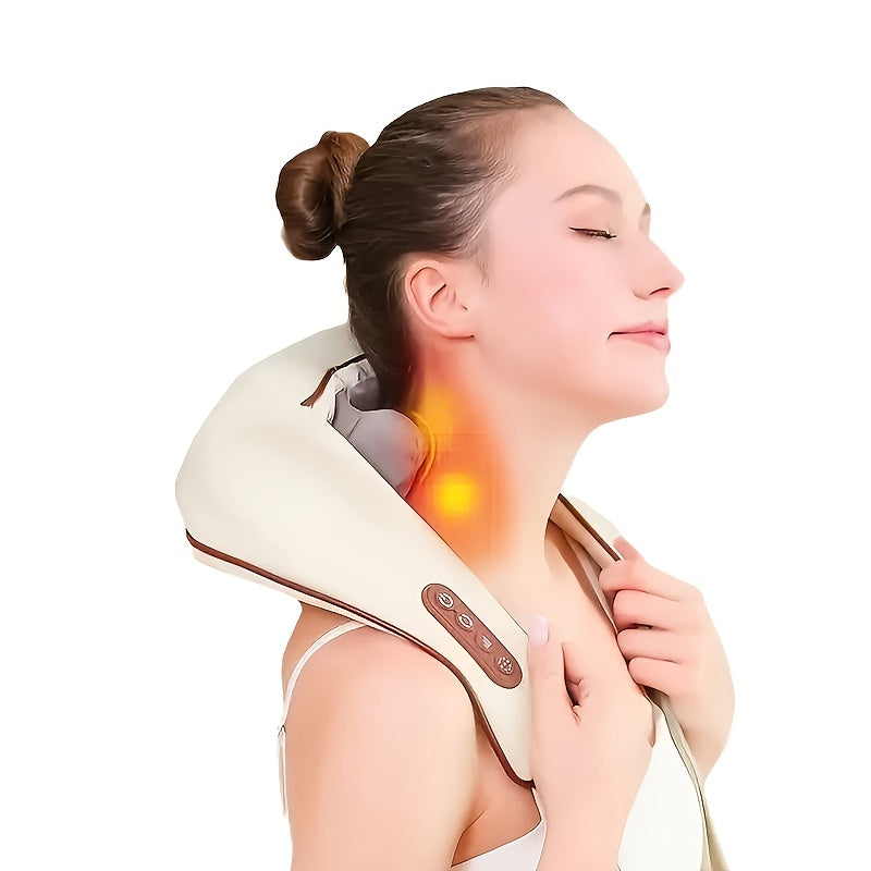 Wireless Neck & Shoulder Massager with Heat