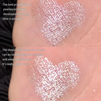 6 colors Sparkling Highlighter Stick - Shimmering Eyeliner Pen for Brightening and Enhancing Eyes