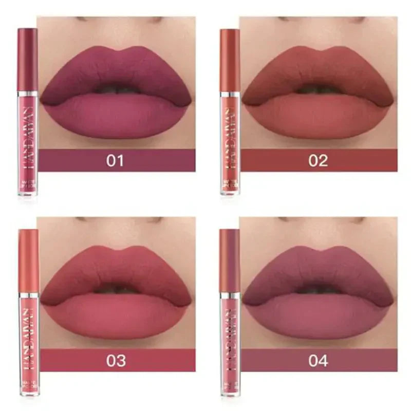 6-Piece Long-Lasting Waterproof matte Finish Lipsticks