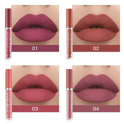 6-Piece Long-Lasting Waterproof matte Finish Lipsticks
