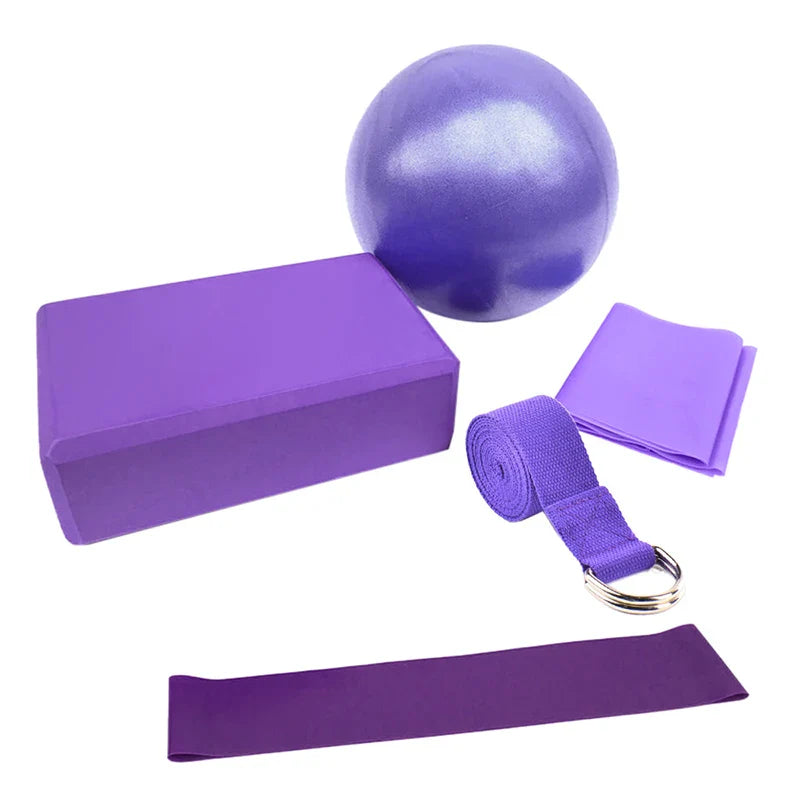 5-Piece Yoga Ball Kit for Beginners