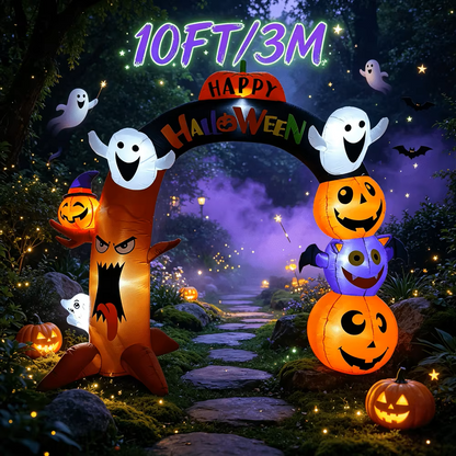 10FT Halloween Inflatable Toy with LED Light