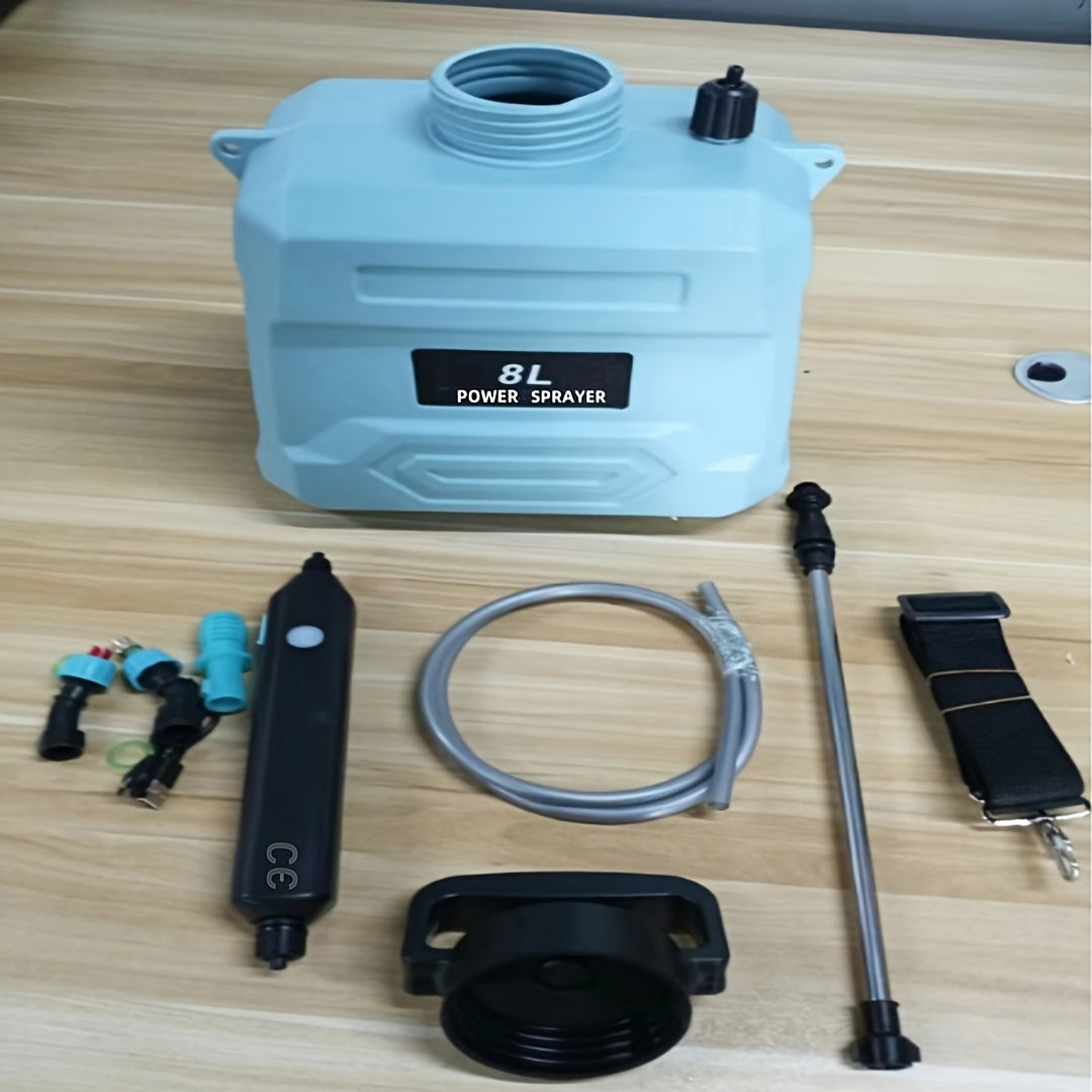 Electric Garden Watering Sprayer with Nozzles (8L)