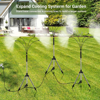 Outdoor Misting Stand for Patio & Pool