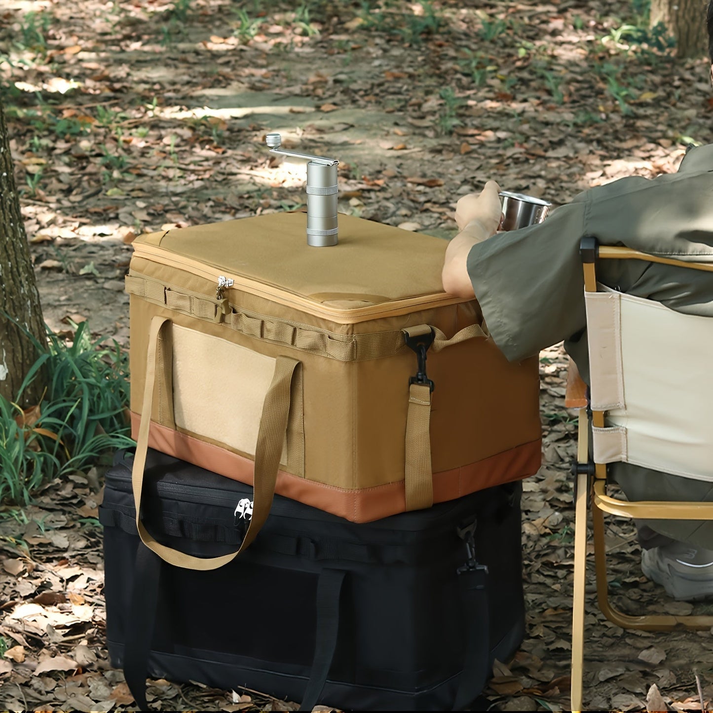 Camping Storage Bag Organizer with Shoulder Strap