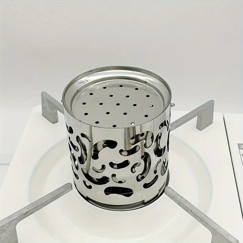 Compact Stainless Steel Heating Stove - Mini Heater Stove