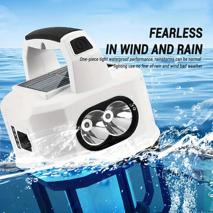 Solar Powered Camping Lantern with Multifunctional Charging - Your Ultimate Outdoor Companion