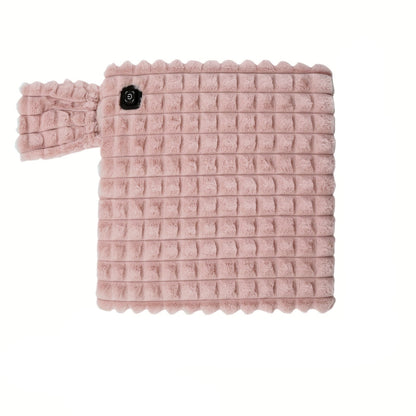 Heated Faux Fur Seat Cushion USB 3-Temp Control