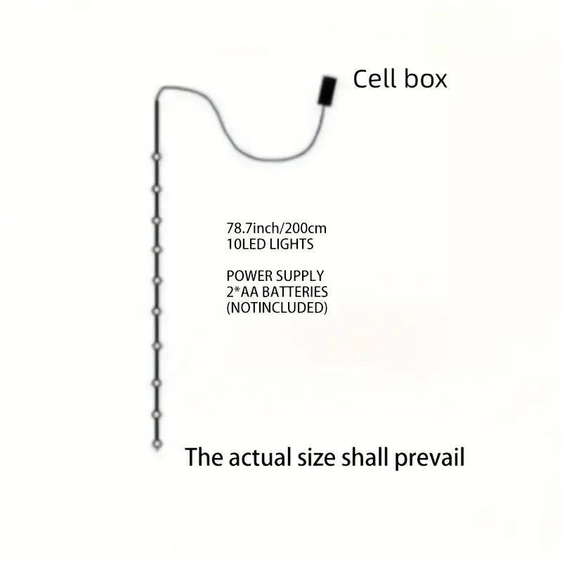 Romantic LED Rose String Lights for Valentine's Day - 6.56ft(Red)