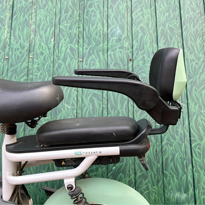 Electric Bicycle Rear Seat Safety Guardrail