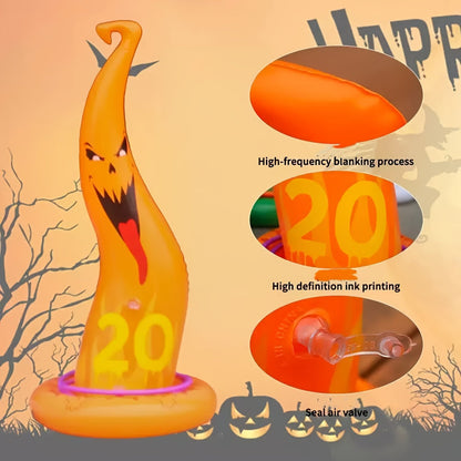 Halloween Ghost Ring Toss Game Set (5pcs)