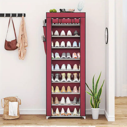 Maximize Space and Minimize Dust with our Oxford Fabric Shoe Rack