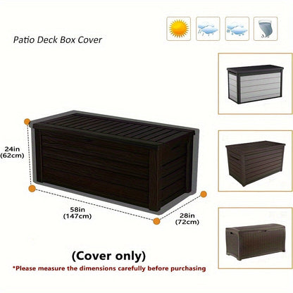 Waterproof Heavy Duty Deck Box Cover
