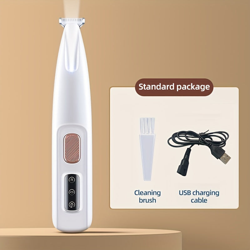 Pet Grooming Clippers with LED Light Support