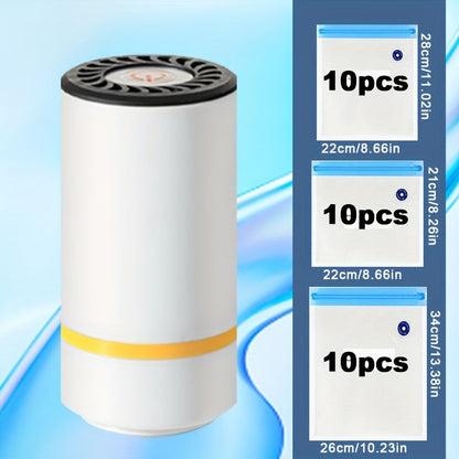 Vacuum Sealer Rechargeable Pump for Food Storage