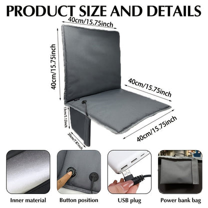 Heated USB Seat Cushion 3-Level Warmer