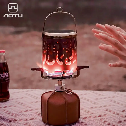 Compact Stainless Steel Heating Stove - Mini Heater Stove