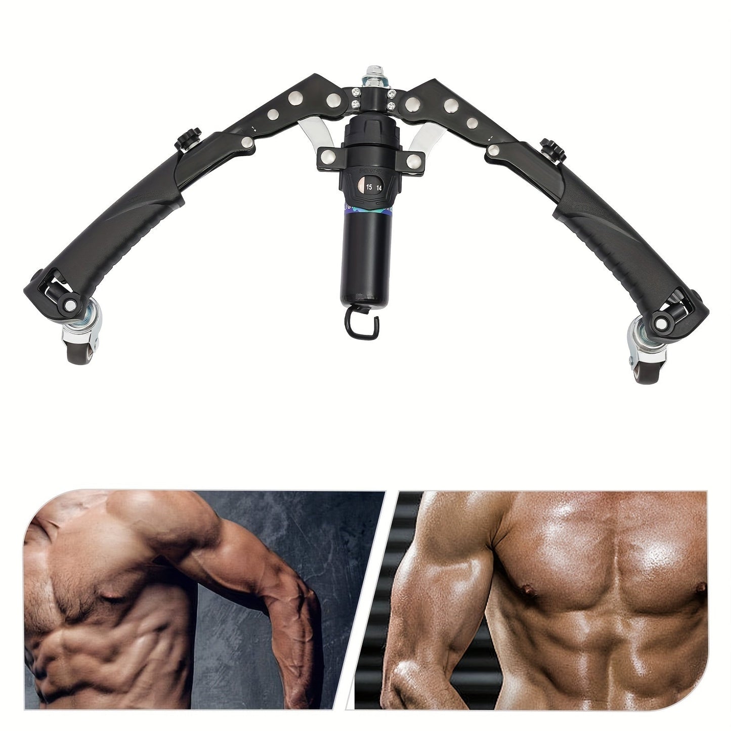Hydraulic Arm Exerciser 25-Gear Home Trainer
