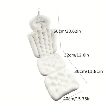 Bath Pillow Mat Neck Back Support