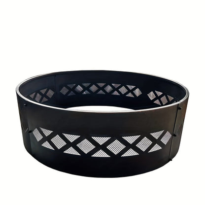 Fire Pit Ring for Outdoor Wood Burning