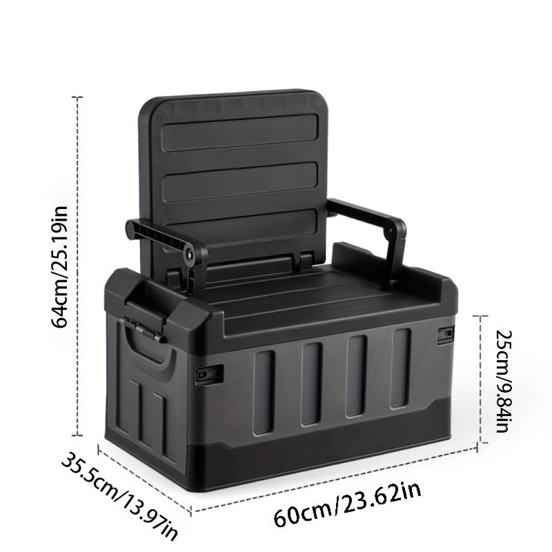Foldable Outdoor Car Storage Box Multi-Functional