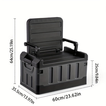 Foldable Outdoor Car Storage Box Multi-Functional