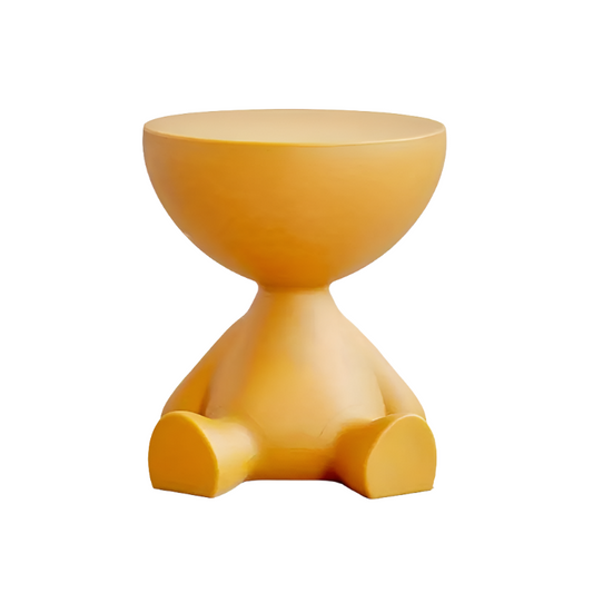 Legless Side Table - Ginger Color, 37x41cm