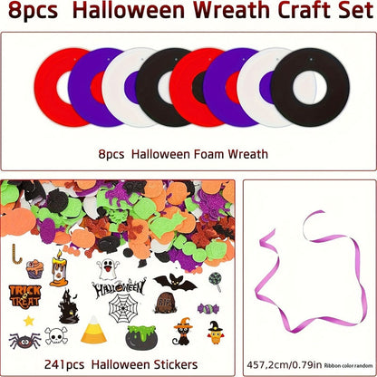 Halloween Wreath Handmade Kit (8pcs)