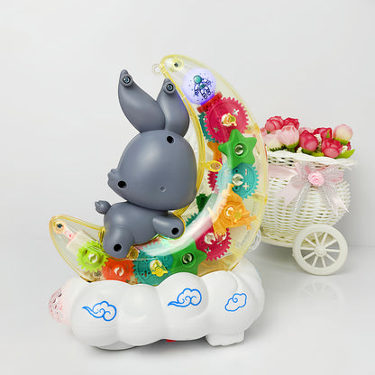 Grey Interactive Glowing Toy with Lights & Music