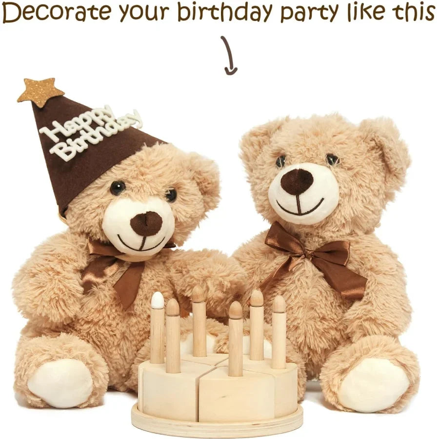 5pcs Valentines Plush Bears Stuffed Animals