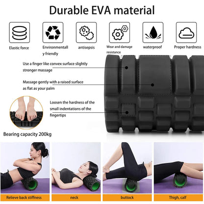 6-in-1 Yoga Training Set Foam Roller