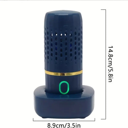 Fruit and Vegetable Purifier - OH-Ion Capsule: Fast, Portable, and Wireless- Blue
