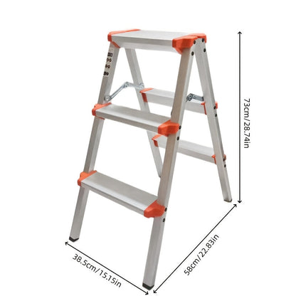 Aluminum Folding Step Stool Heavy Duty (3-Step)