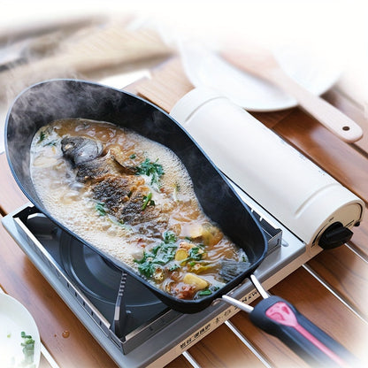 Fish-Shaped Non-Stick Cooking Pot Set (3pcs)