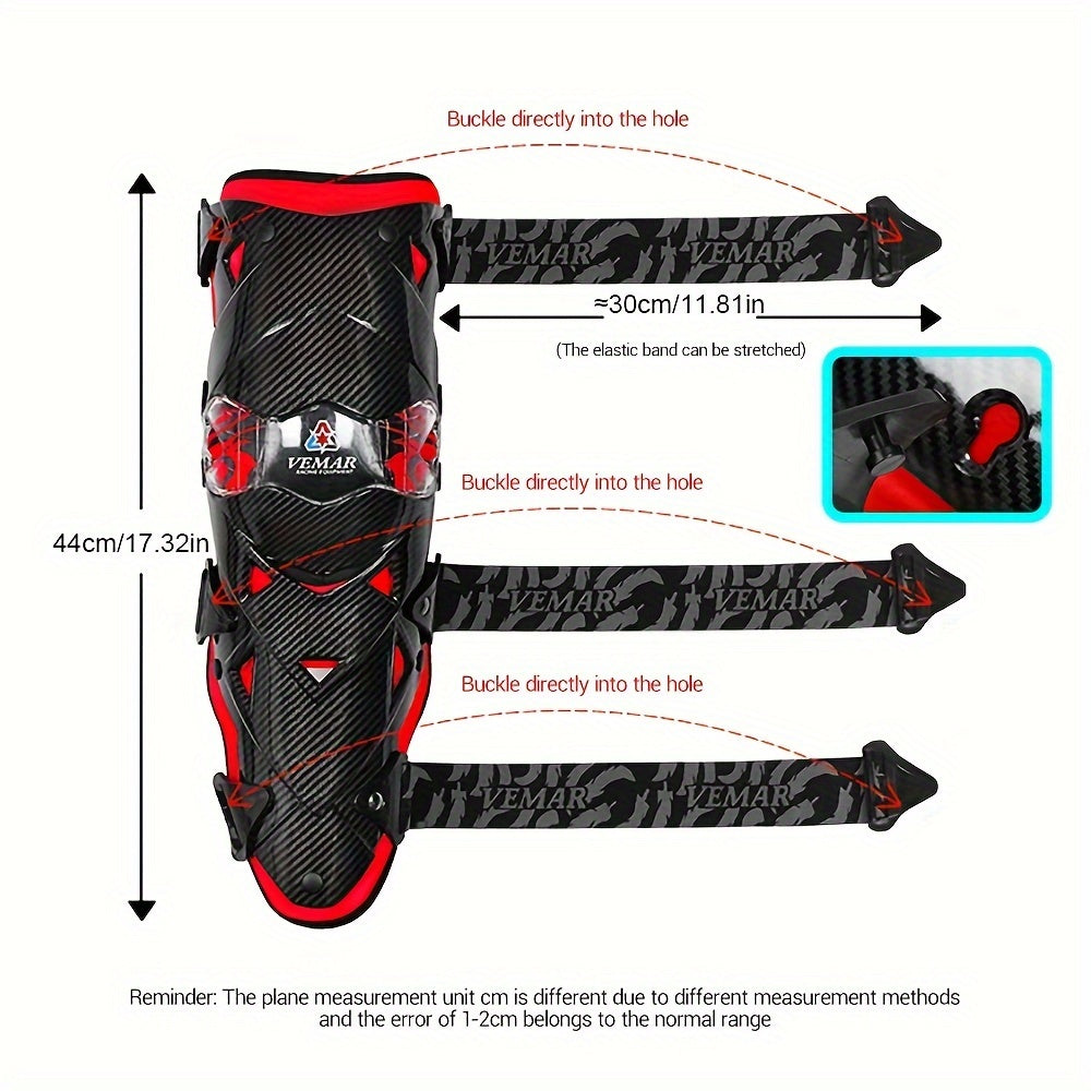 Motorcycle Knee Guards with Removable Warm Liner