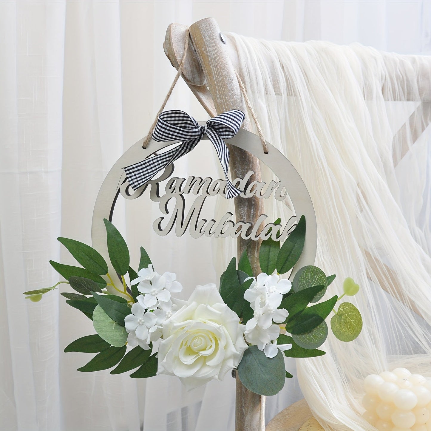 Art Deco Ramadan Wreath Door Decoration