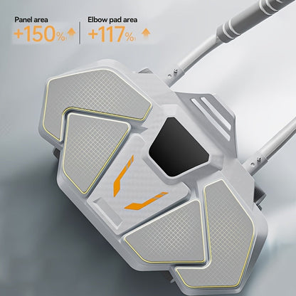 4-Wheel Ab Roller with Elbow Support