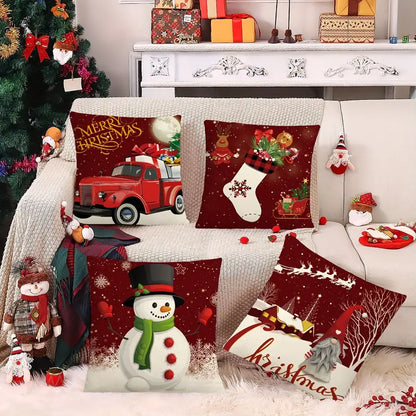 Holiday Cheer Collection: 6 Festive Christmas Pillowcases