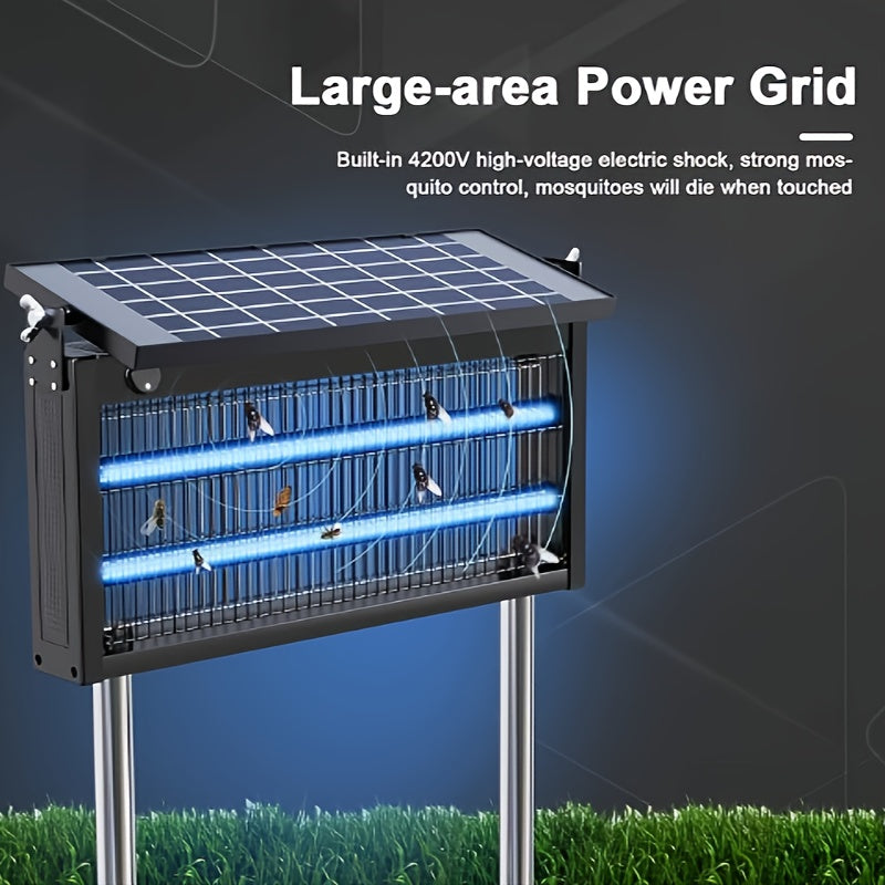 Solar Mosquito Lamp Outdoor USB Camping Garden Light