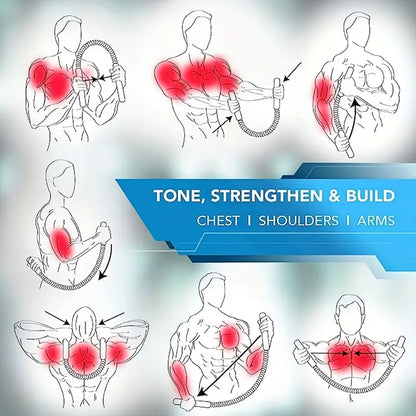 Arm Strength Training Stick - Two-Headed Fitness Equipment for Toned Arms